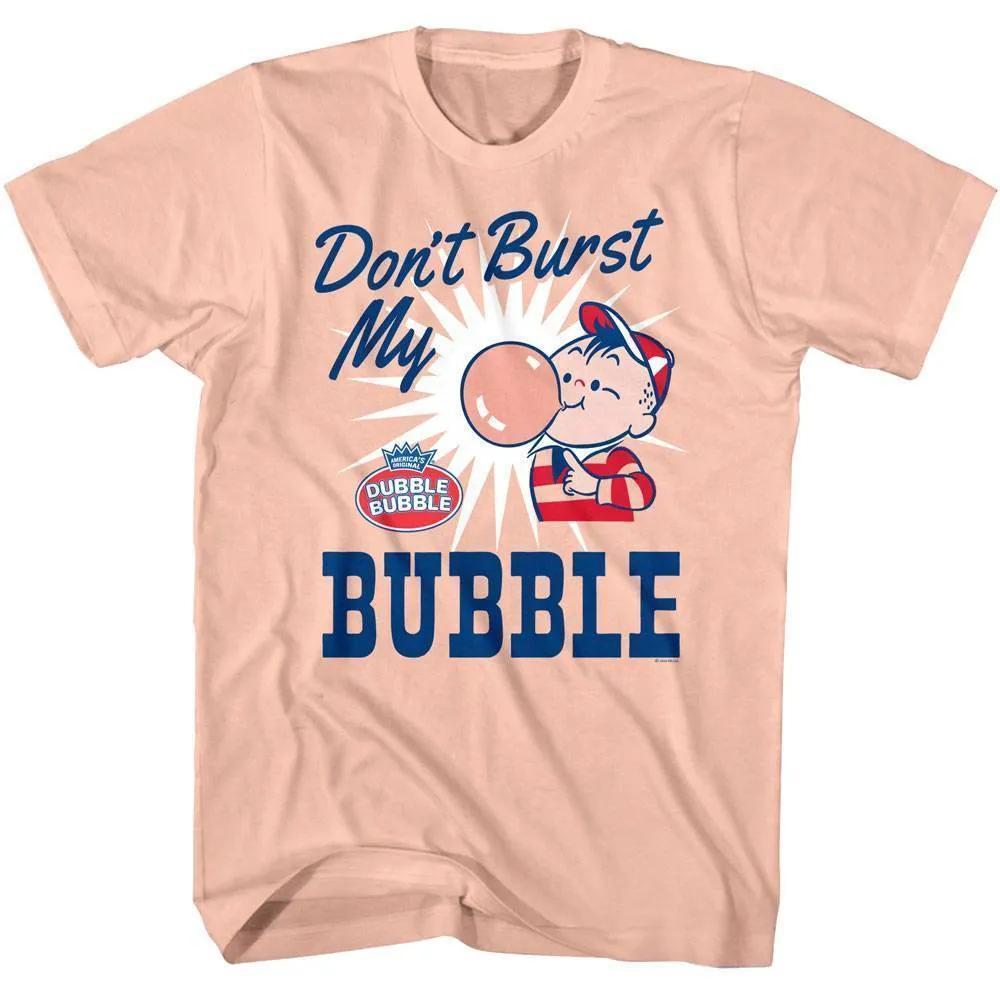 Tootsie Rolls Dont Burst My Bubble Peach Unisex T Shirt
